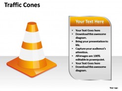 Traffic Cones PowerPoint Presentation Slides
