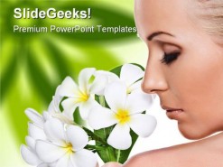 Aroma Beauty PowerPoint Template 0810