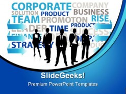 Business Concept People PowerPoint Template 0910