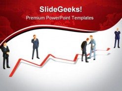 Business Managers People PowerPoint Template 1010
