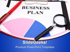 Business Plan Business PowerPoint Template 0910