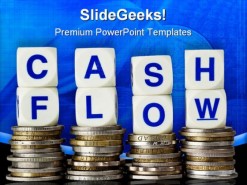 Cash Flow Money PowerPoint Template 0910