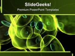 Cells Science PowerPoint Template 0810