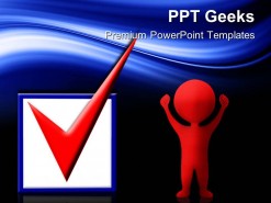 Check Box Symbol PowerPoint Templates And PowerPoint Backgrounds 0411