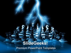 Chess Sports PowerPoint Backgrounds And Templates 1210