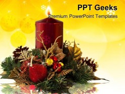Christmas Decoration Festival PowerPoint Templates And PowerPoint Backgrounds 0411