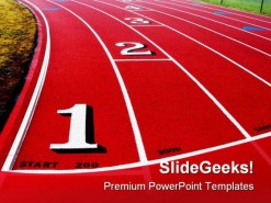 Competition Sports PowerPoint Template 0510