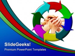 Concept Helper Symbol PowerPoint Backgrounds And Templates 1210