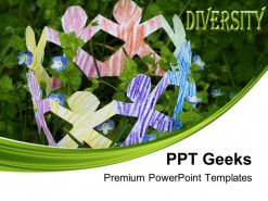 Diverse Community Communication PowerPoint Templates And PowerPoint Backgrounds 0411