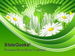 Environmental Concept Nature PowerPoint Template 1010