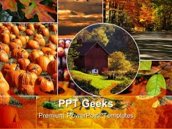Fall Collage Nature PowerPoint Templates And PowerPoint Backgrounds 0411