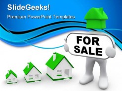 For Sale Realestate PowerPoint Backgrounds And Templates 1210