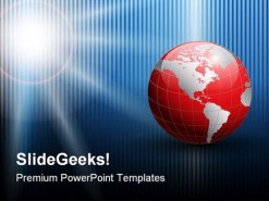 Global Abstract Business PowerPoint Template 0810
