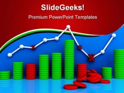 Graph Business PowerPoint Backgrounds And Templates 1210
