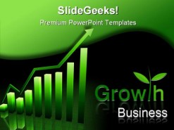 Growth Business PowerPoint Template 0510