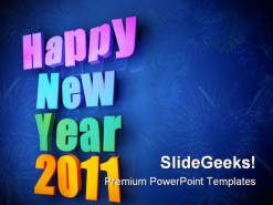 Happy New Year02 Festival PowerPoint Backgrounds And Templates 1210