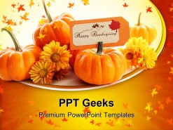 Happy Thanks Giving Holiday PowerPoint Templates And PowerPoint Backgrounds 0411