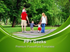 Healthy Family PowerPoint Templates And PowerPoint Backgrounds 0411