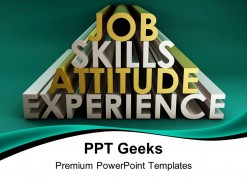 Job Skills Business PowerPoint Templates And PowerPoint Backgrounds 0411