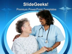 Medical Help Health PowerPoint Template 0610