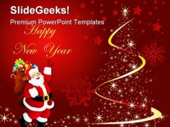 Merry Christmas02 Holidays PowerPoint Template 1010