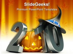 New Year Celebration PowerPoint Template 1010