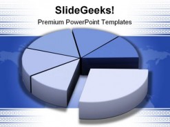 Pie Business PowerPoint Template 0510