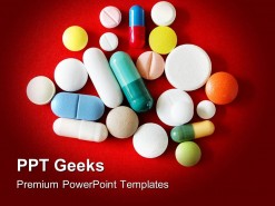 Pills Medical PowerPoint Templates And PowerPoint Backgrounds 0411