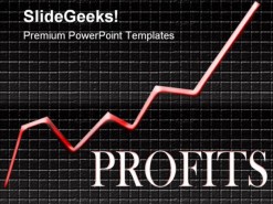 Profits Business PowerPoint Backgrounds And Templates 1210