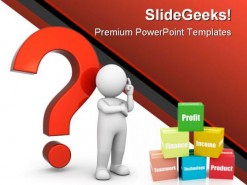 Question Business PowerPoint Template 0510