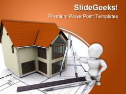 Real Estate Architecture PowerPoint Template 1010