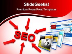 Seo Business PowerPoint Backgrounds And Templates 1210