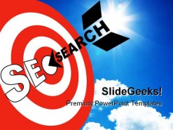 Seo Search Business PowerPoint Template 0910