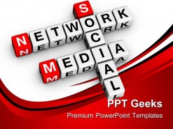 Social Media Network Communication PowerPoint Templates And PowerPoint Backgrounds 0411