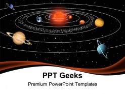 Solar System Earth PowerPoint Templates And PowerPoint Backgrounds 0411