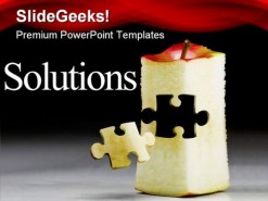 Solutions Business PowerPoint Template 0810