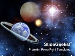 Space Science PowerPoint Template 0610