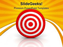 Target01 Business PowerPoint Template 0910