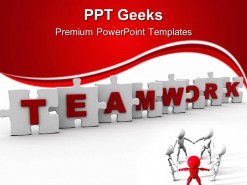 Teamwork04 Business PowerPoint Templates And PowerPoint Backgrounds 0411