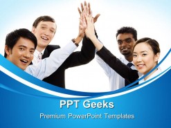 Teamwork Business PowerPoint Templates And PowerPoint Backgrounds 0411