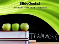 Teamwork Education PowerPoint Backgrounds And Templates 1210