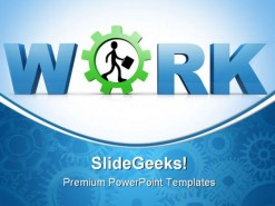 Work Indusrialpeople PowerPoint Template 0910