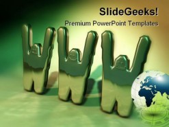 Www Globe Internet PowerPoint Backgrounds And Templates 1210