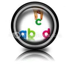 Abcd PowerPoint Icon Cc