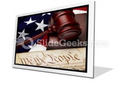 American Justice PowerPoint Icon F