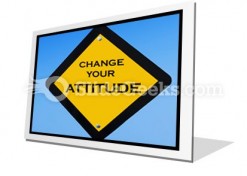 Attitude Sign PowerPoint Icon F
