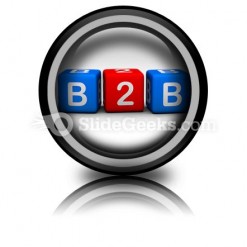 B2b PowerPoint Icon Cc
