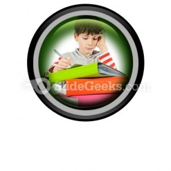 Boy With Books PowerPoint Icon Cc
