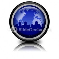 Business People PowerPoint Icon Cc