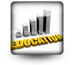 Increasing Costs Of Education PowerPoint Icon S